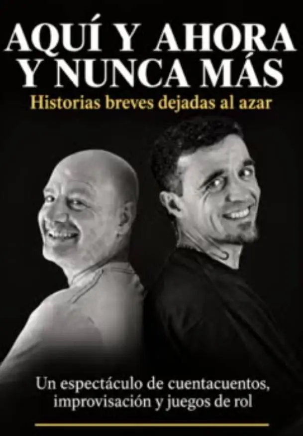 Cartel de Aquí y ahora y nunca más