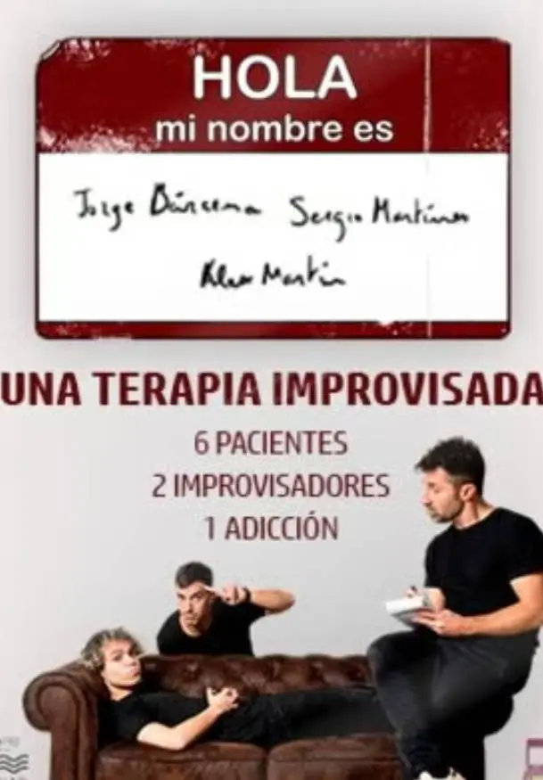 Cartel de Hola mi nombre es...