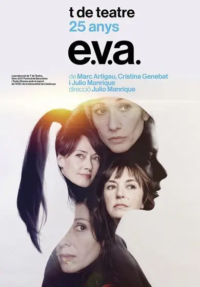 Cartel de T de Teatre: E.V.A.