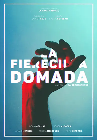 Cartel de La dalia negra: La fierecilla domada