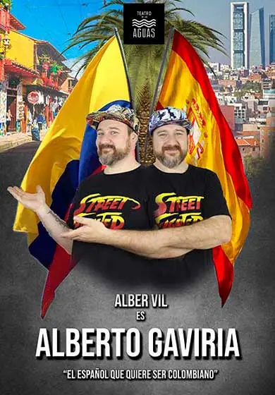 Cartel de El español que quiere ser colombiano