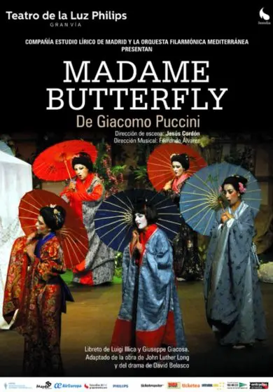 Cartel de Ópera - Madame Butterfly