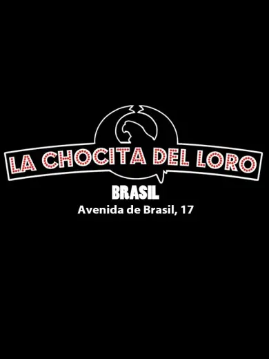 Cartel de Monólogos de humor en la Chocita del Loro Av. Brasil