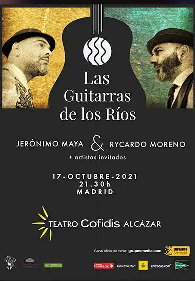 Cartel de Las Guitarras de Los Ríos