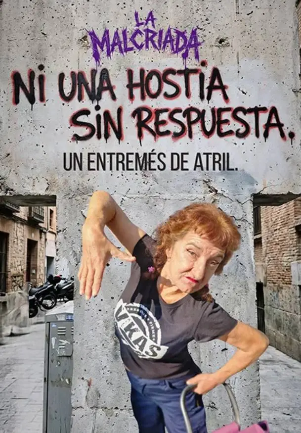 Cartel de Ni una hostia sin respuesta