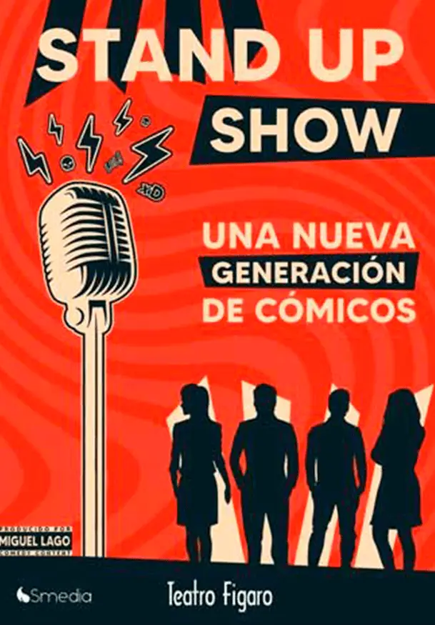 Cartel de Stand Up Show. Monólogos de nueva generación