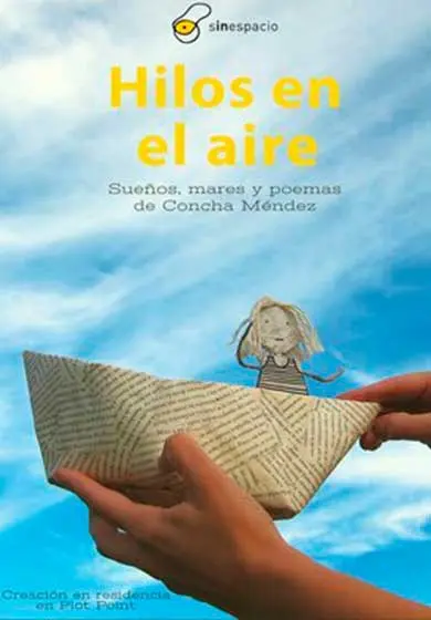 Cartel de Hilos en el aire