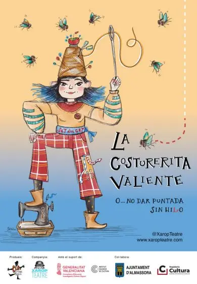 Cartel de La Costurerita Valiente