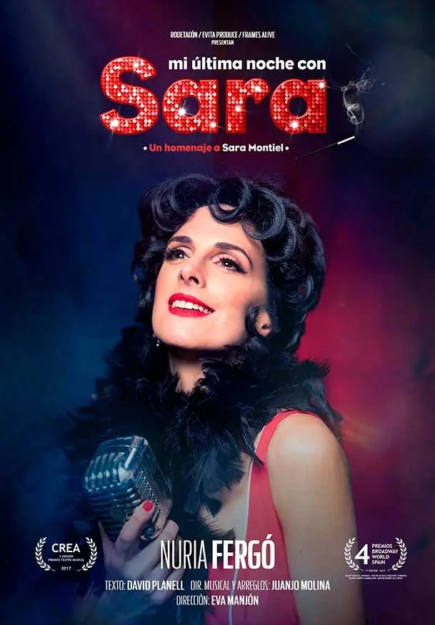 Cartel de Nuria Fergó: Mi última noche con Sara