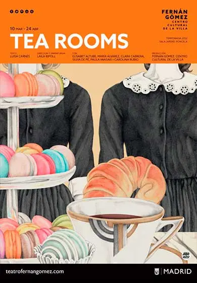 Cartel de Tea rooms