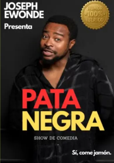Cartel de Pata negra - Joseph Ewonde