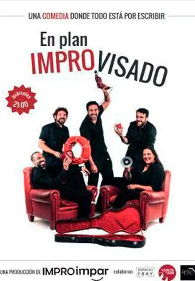 Cartel de En plan improvisado