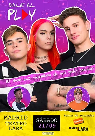 Cartel de Dale al play