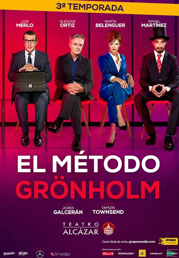 Cartel de El Método Grönholm