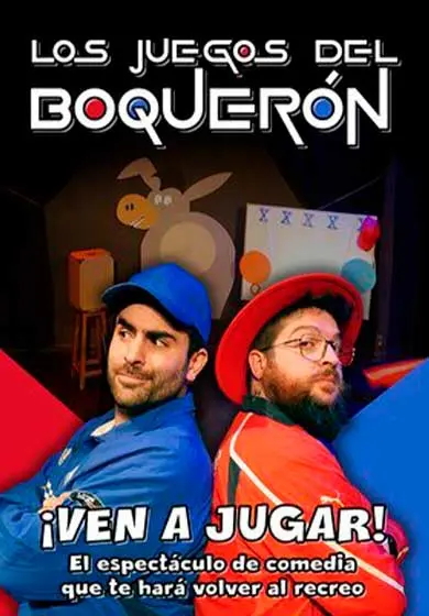 Cartel de Los juegos del boquerón