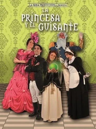 Cartel de La princesa y el guisante, el musical