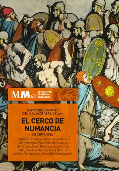 Cartel de El Cerco de Numancia