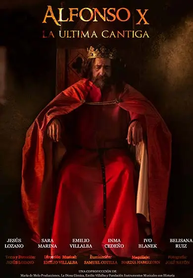 Cartel de Alfonso X, la última cantiga