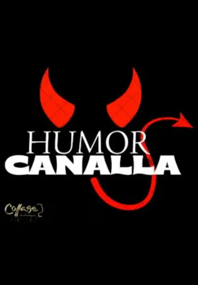 Cartel de Humor canalla - Carlos Puggi