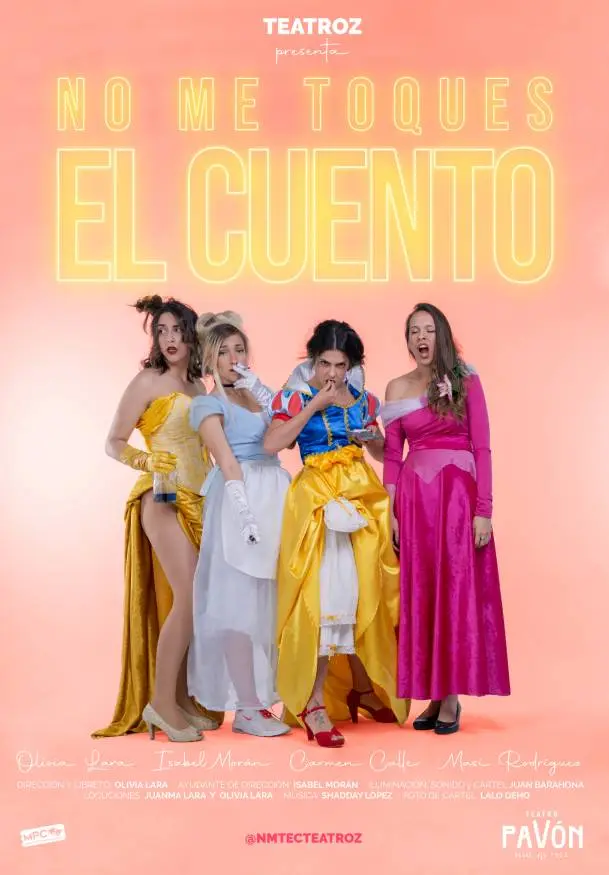 Cartel de No me toques el cuento
