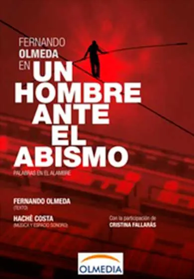 Cartel de Un hombre ante el abismo