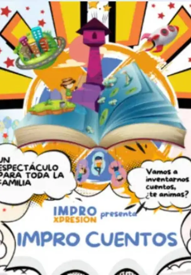 Cartel de Impro Cuentos