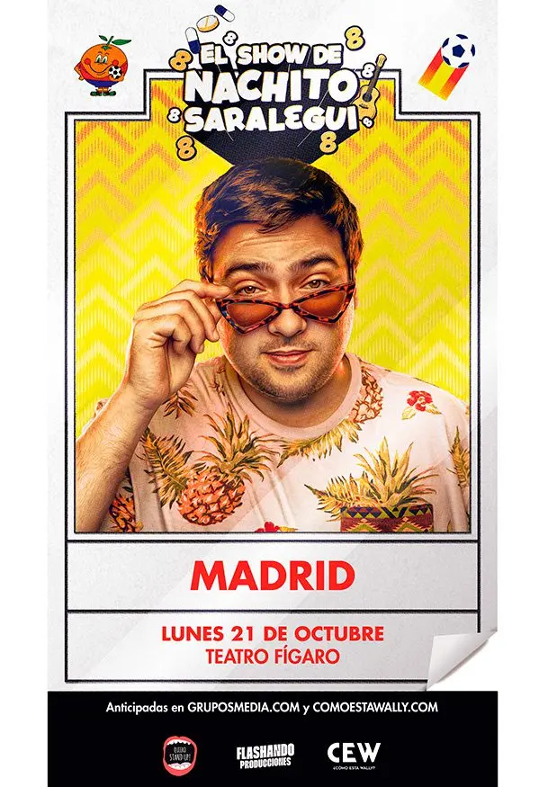 Cartel de El show de Nachito Saralegui