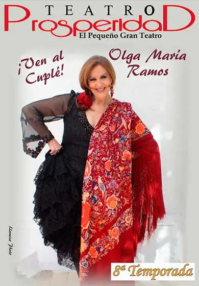 Cartel de Olga María Ramos: Del cuplé a la revista