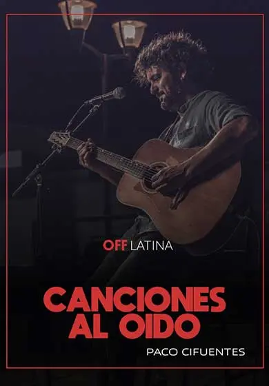 Cartel de Paco Cifuentes: Canciones al oído
