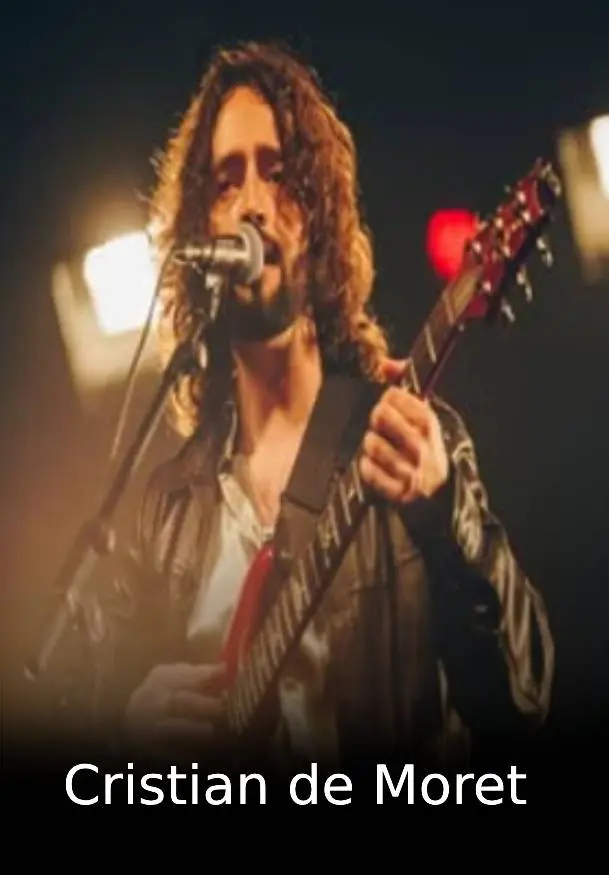 Cartel de Cristian de Moret en concierto íntimo