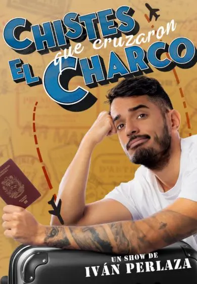 Cartel de Chistes que cruzaron el charco