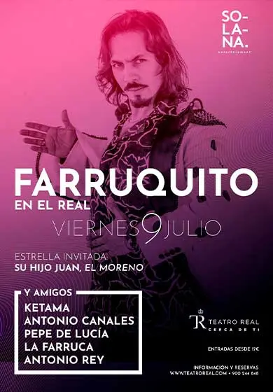 Cartel de Farruquito y amigos