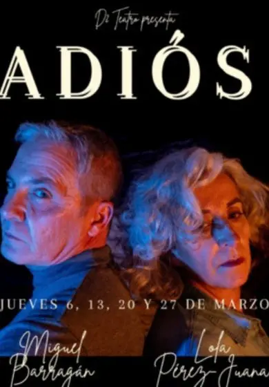 Cartel de Adiós - Miguel Barragán