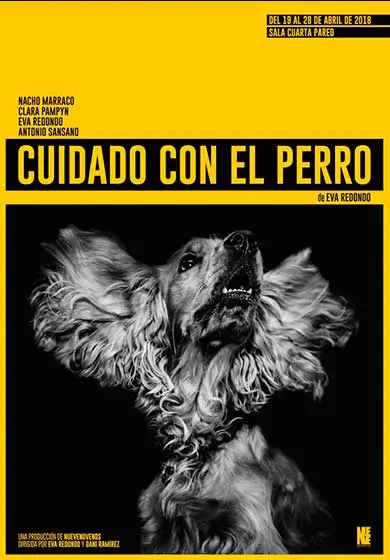 Cartel de Cuidado con el perro