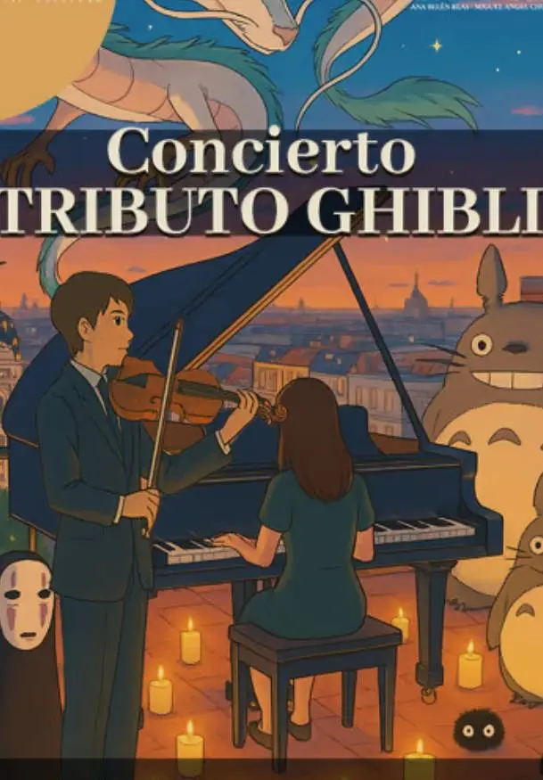 Cartel de Tributo Ghibli