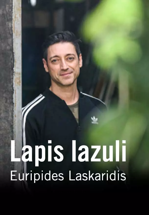Cartel de Lapis lazuli - Euripides Laskaridis