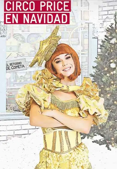 Cartel de Circo Price en Navidad: El retorno de Cometa