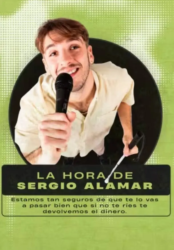 Cartel de La hora de Sergio Alamar