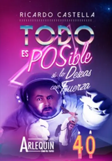 Cartel de Ricardo Castella: Todo es posible