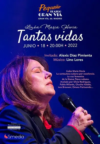 Cartel de Tantas vidas