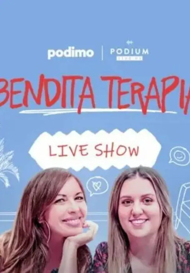 Cartel de Bendita terapia