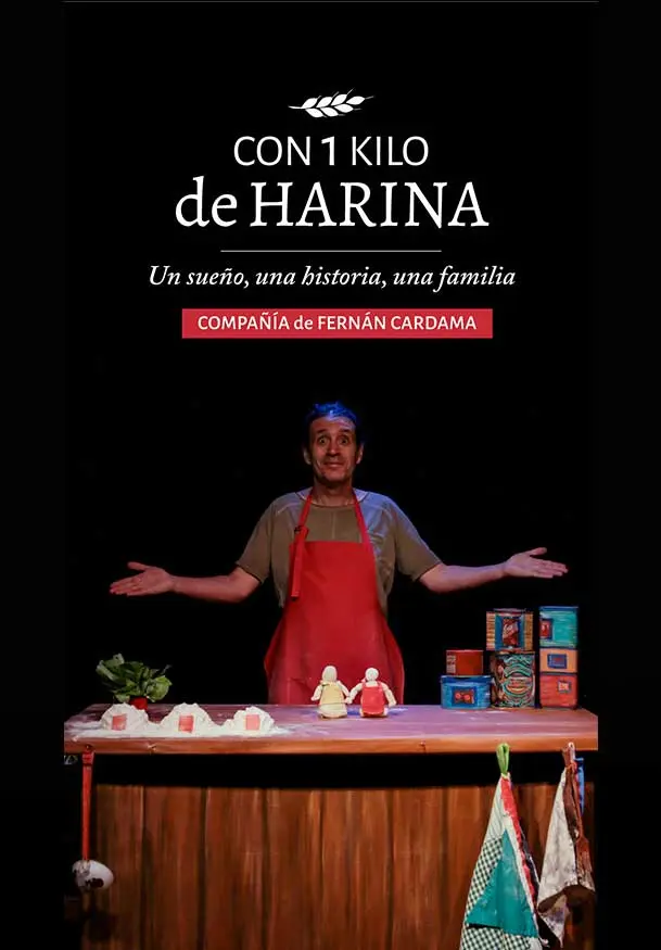 Cartel de Con un kilo de harina