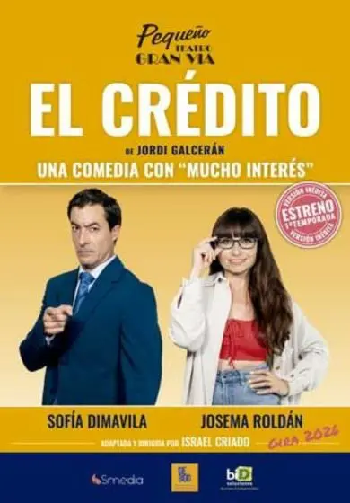Cartel de El Crédito - Israel Criado