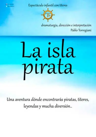 Cartel de La isla pirata