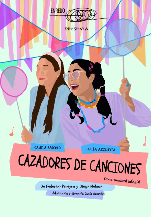 Cartel de Cazadoras de canciones