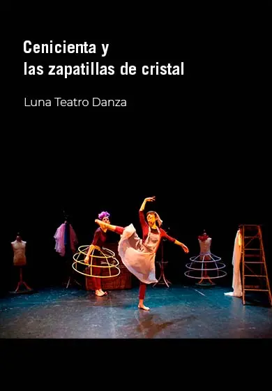 Cartel de Cenicienta y las zapatillas de cristal