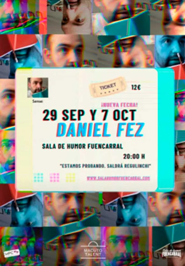 Cartel de Estamos probando. Saldrá regulinchi