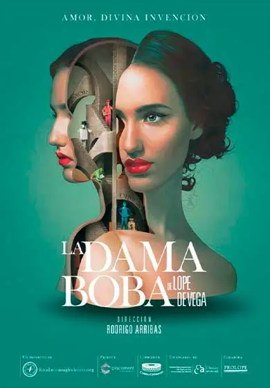 Cartel de Fundación Siglo de Oro: La dama boba