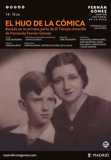 Cartel de El hijo de la cómica