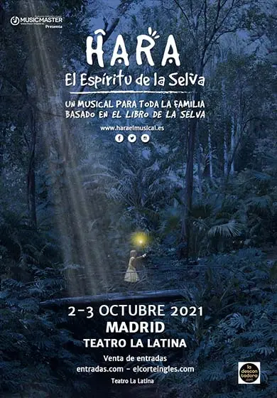 Cartel de Hara, el espíritu de la selva